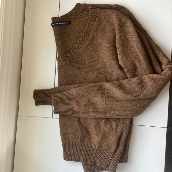 Brandy Melville Brown Longsleeve Wool Sweater - Picture 3 of 4